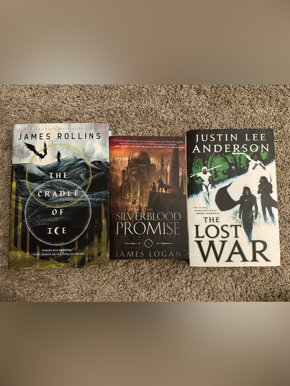Bundle of 3 epic fantasy novels